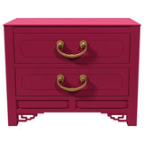 28" Unfinished 2 Drawer Vintage Single Nightstand #07458