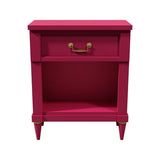 19" Unfinished 1 Drawer CenTury Vintage Single Nightstand #08442