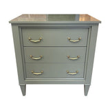 30" Finished Avery Satin 3 Drawer Vintage Dresser #08373: At Our Munster Location