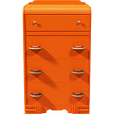 30" Unfinished 4 Drawer Vintage Tallboy #08698