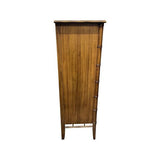 24" Finished 6 Drawer Thomasville Vintage Bamboo Style Tallboy #08314: At Our Munster Location