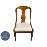 22" Unfinished Vintage Chair Set of 6 + Fabric #08476