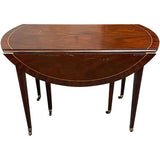 23"-87.5" Unfinished Baker Furniture Vintage Table #08407