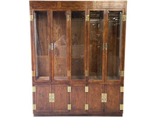 Load image into Gallery viewer, 64.5&quot; Unfinished 8 Door Henredon Vintage Hutch #08472

