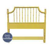 41" Unfinished Vintage Bamboo Style Twin Headboard #08382