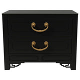 28" Unfinished 2 Drawer Vintage Single Nightstand #07458