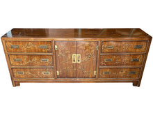 Load image into Gallery viewer, 78&quot; Unfinished 2 Door 6 Drawer Heritage Vintage Buffet #08469
