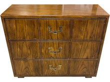 Load image into Gallery viewer, 33&quot; Unfinished 3 Drawer Artefacts  Vintage Dresser #08455
