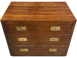 32" Unfinished 3 Drawer Vintage Dresser #08216