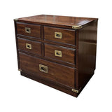 25.25" Unfinished 3 Drawer National Mt.Airy Vintage Single Nightstand #08394