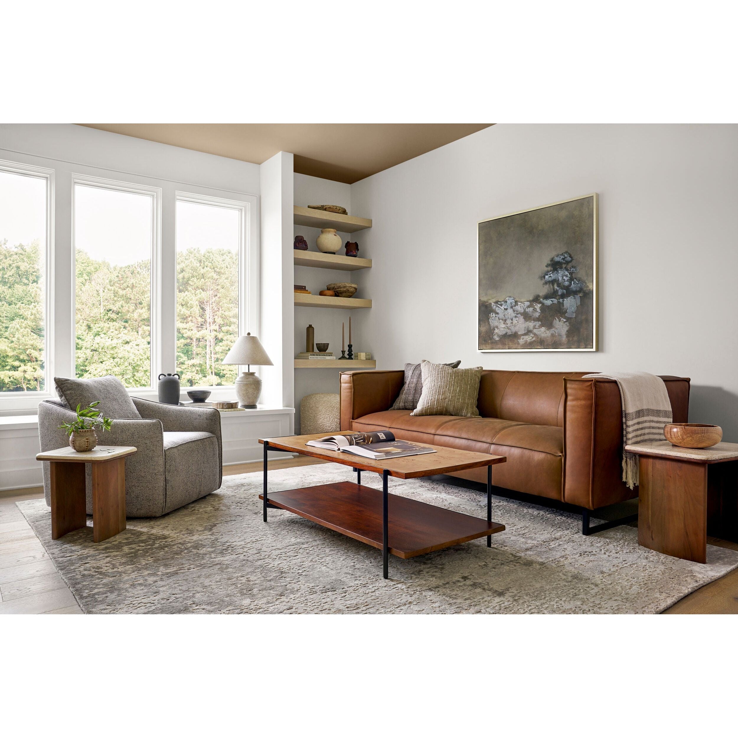 Shop cabinets and discover interior design services in the San Diego area. MegMade designs has been featured in Northwest Indiana Times for their one-of-a-kind farmhouse living room home design style. Visit the MegMade store in the Elmhurst - Chicago area.