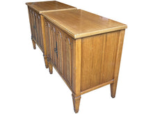 Load image into Gallery viewer, 26.5&quot; Unfinished 2 Door Vintage Nightstand Set of 2 #08493
