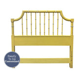 41" Unfinished Vintage Bamboo Style Twin Headboard #08383