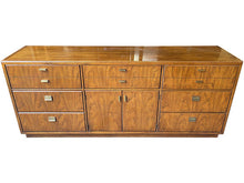 Load image into Gallery viewer, 72&quot; Unfinished 7 Drawer 2 Door Drexel Vintage Buffet #08471
