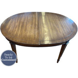 40" Unfinished Vintage Dining Table #08355