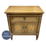26" Unfinished 1 Drawer 2 Door Single Nightstand #08406