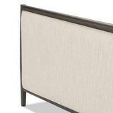 Glenview Bed - Cracked Smoked Black Veneer