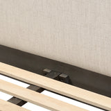 Glenview Bed - Cracked Smoked Black Veneer