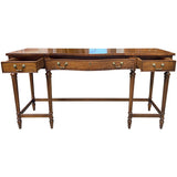 54" Unfinished 3 Drawer Thomasville Vintage Desk #08785