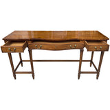 54" Unfinished 3 Drawer Thomasville Vintage Desk #08785