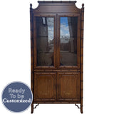 38" Unfinished 4 Drawer Drexel Vintage Hutch #08829