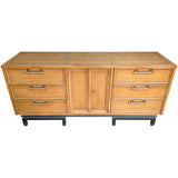 70" Unfinished 2 Door 6 Drawer Vintage Buffet #08838