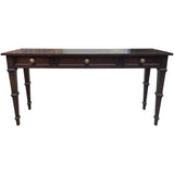 60" Unfinished 3 Drawer Sligh Furniture Vintage Console Table #08782