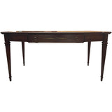 60" Unfinished 1 Drawer Vintage Console Table #08783