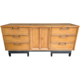 70" Unfinished 2 Door 6 Drawer Vintage Buffet #08838
