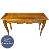 54" Unfinished 1 Drawer Hekman Vintage Console Table #08786