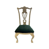 21" Finished Vintage Chair Set of 4 #08581