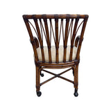 26" Unfinished Vintage Chair Set of 4 #08589