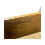 24" Finished 6 Drawer Thomasville Vintage Bamboo Style Tallboy #08314: At Our Munster Location