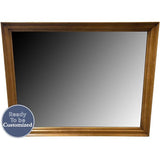 44" Unfinished Vintage Mirror #08630