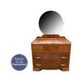 42" Unfinished 3 Drawer Vintage Dresser #08699