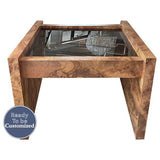 30" Unfinished Vintage Coffee Table #08715