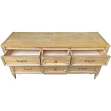 66" Unfinished 9 Drawer American Of Martinsville Vintage Dresser #08723