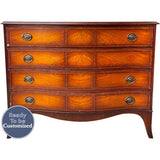 48" Unfinished 4 Drawer Widdicomb Vintage Dresser #08730