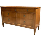 56" Unfinished 7 Drawer Century Vintage Dresser #08548