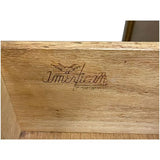 62" Unfinished 4 Drawer 2 Door American Of Martinsville Vintage Buffet #08595