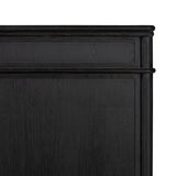 Toulouse Bed - Distressed Black