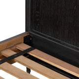 Toulouse Bed - Distressed Black