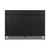 Toulouse Bed - Distressed Black