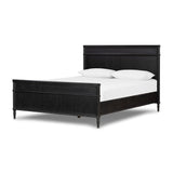 Toulouse Bed - Distressed Black