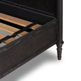 Toulouse Bed - Distressed Black
