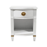 19" Unfinished 1 Drawer Vintage Single Nightstand #07972
