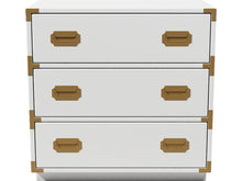 Load image into Gallery viewer, 30&quot; Unfinished 3 Drawer Vintage Dresser #08262
