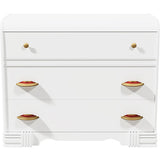 42" Unfinished 3 Drawer Vintage Dresser #08699