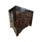 28" Unfinished 2 Drawer Vintage Single Nightstand #07458