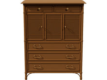 Load image into Gallery viewer, 43&quot; Unfinished 4 Drawer 3 Door Drexel Vintage Hutch #07474
